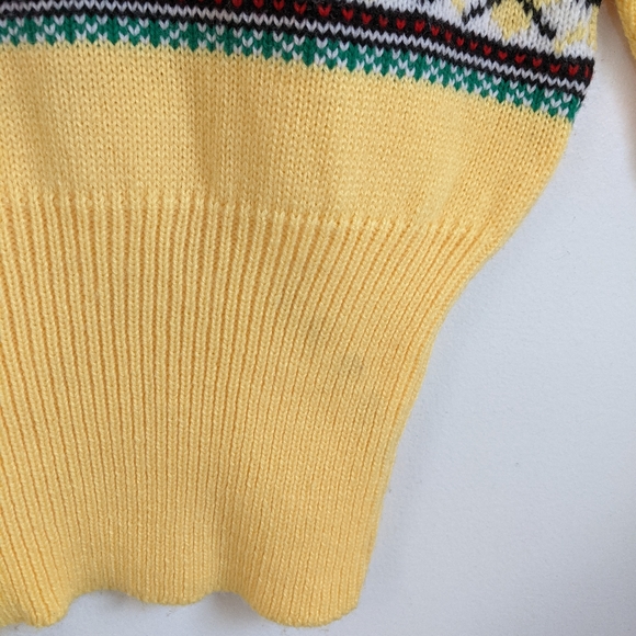 Vintage 80s Kitschy Cat Grandma Soft Grunge Crew Neck Knit Sweater - Picture 11 of 11